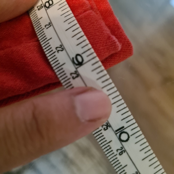 Katies 18 Red Distressed False Front Pockets Summer Autumn Denim Jeans Pants - Picture 11 of 11